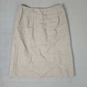 VTG 90s Pendleton Savy Stretch Wool Midi Pencil Skirt Womens‎ 8 Back Zip *READ